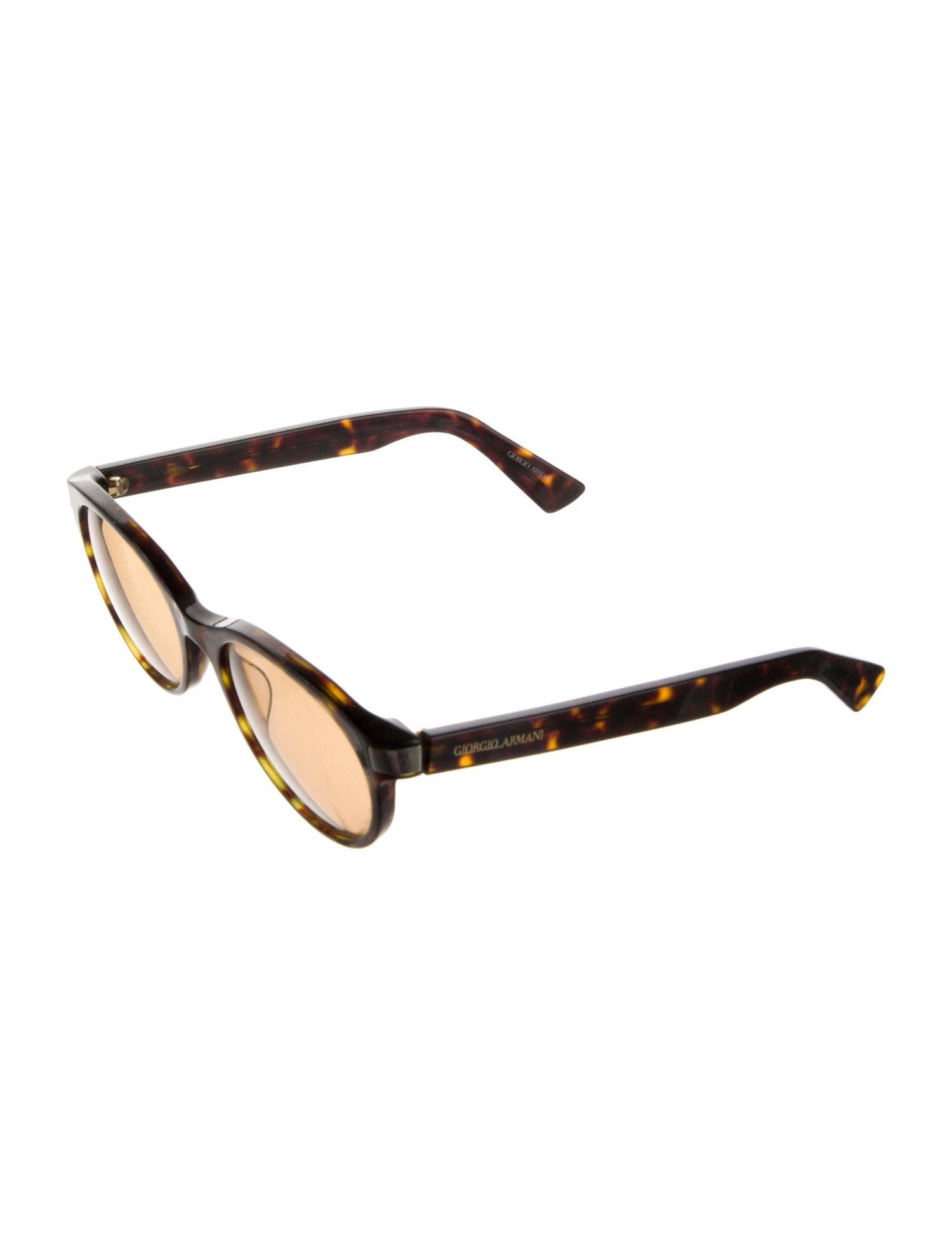 Giorgio Armani Round Tinted Sunglasses