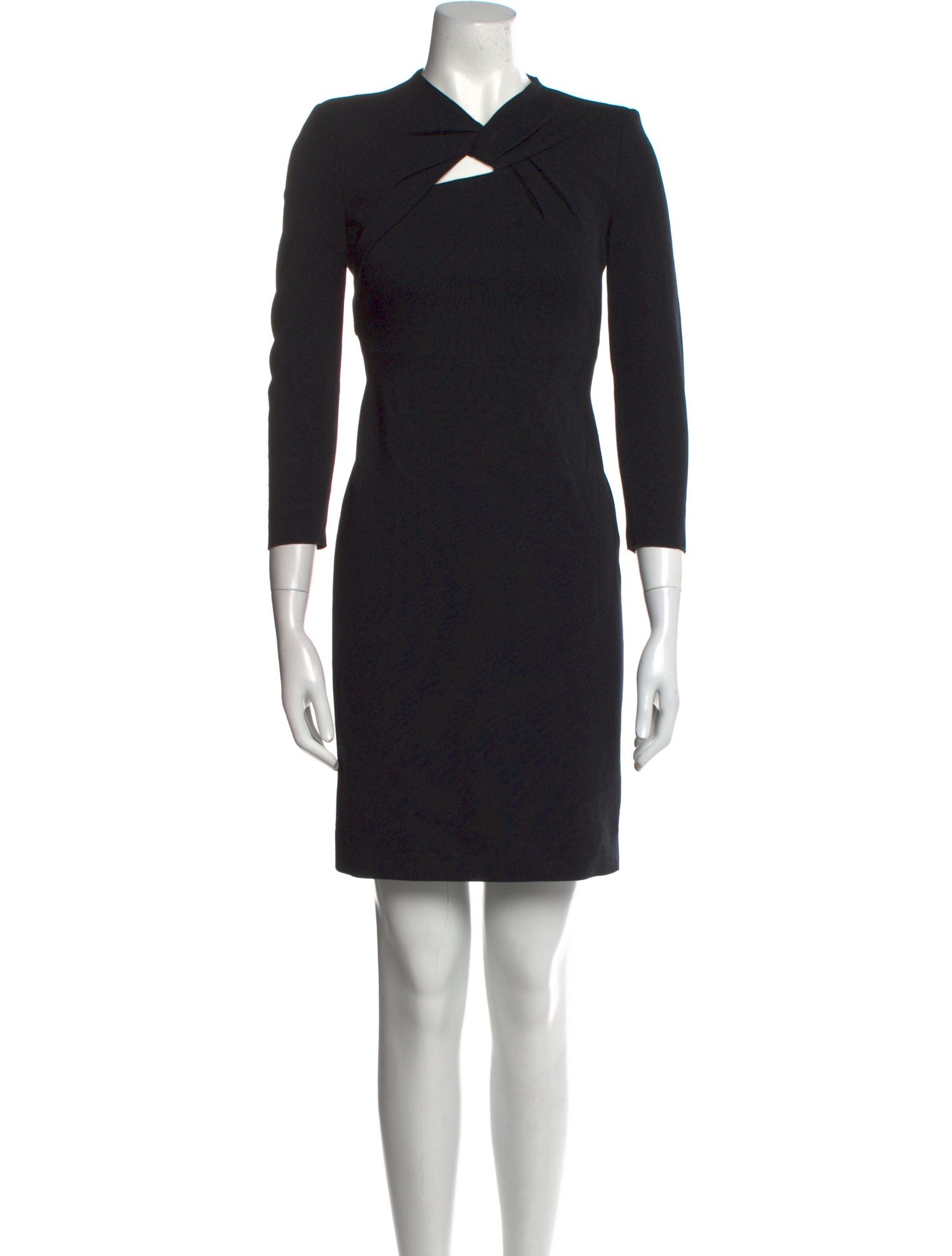 Giorgio Armani V-Neck Mini Dress