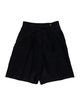 Giorgio Armani Linen Flat Front Shorts