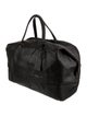 Giorgio Armani Leather Weekender Bag