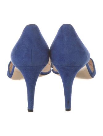 Giorgio Armani Suede D'Orsay Pumps