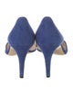 Giorgio Armani Suede D'Orsay Pumps