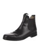 Giorgio Armani Leather Chelsea Boots
