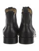 Giorgio Armani Leather Chelsea Boots