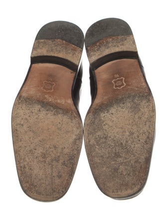 Giorgio Armani Leather Chelsea Boots