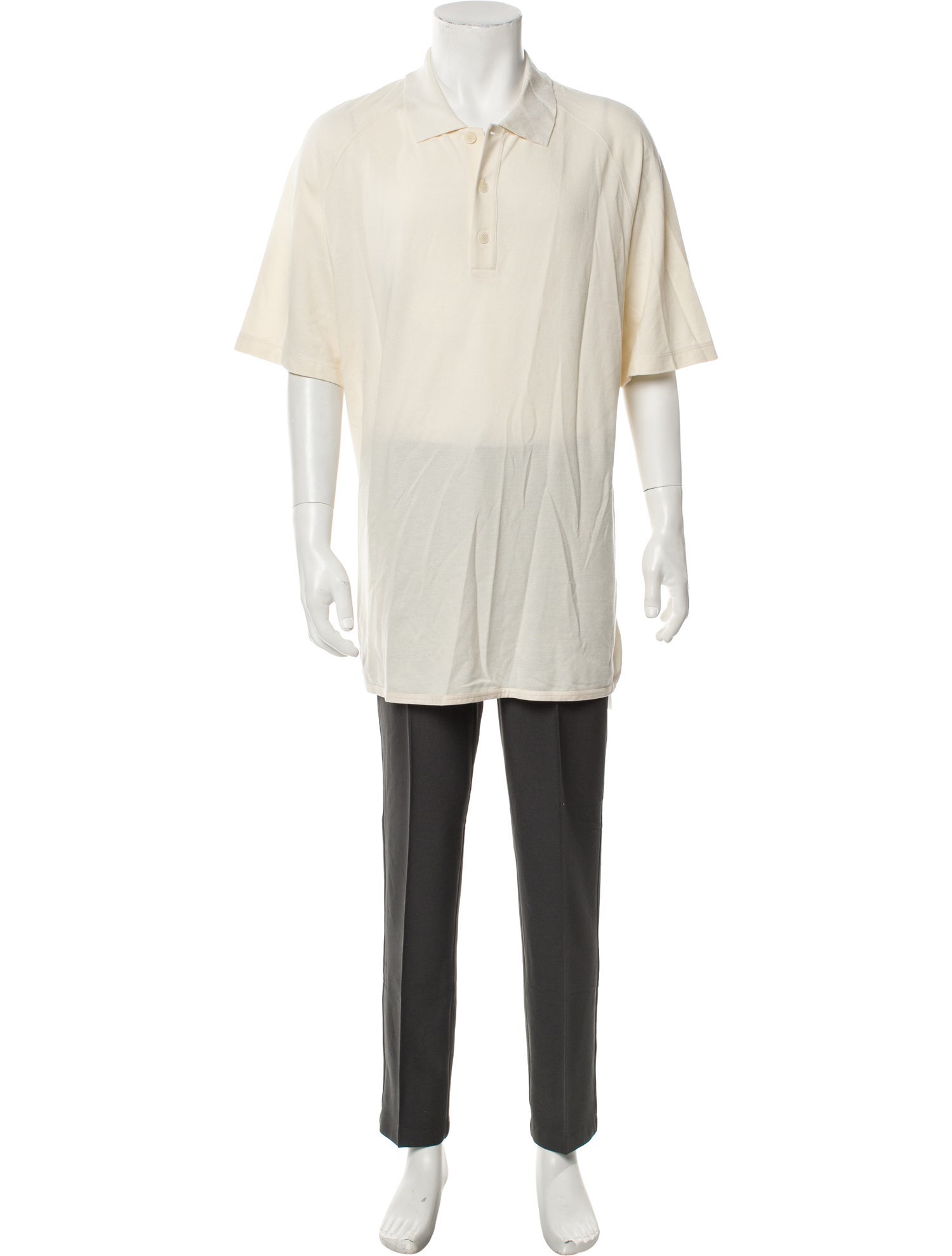 Giorgio Armani Collar Short Sleeve Polo Shirt