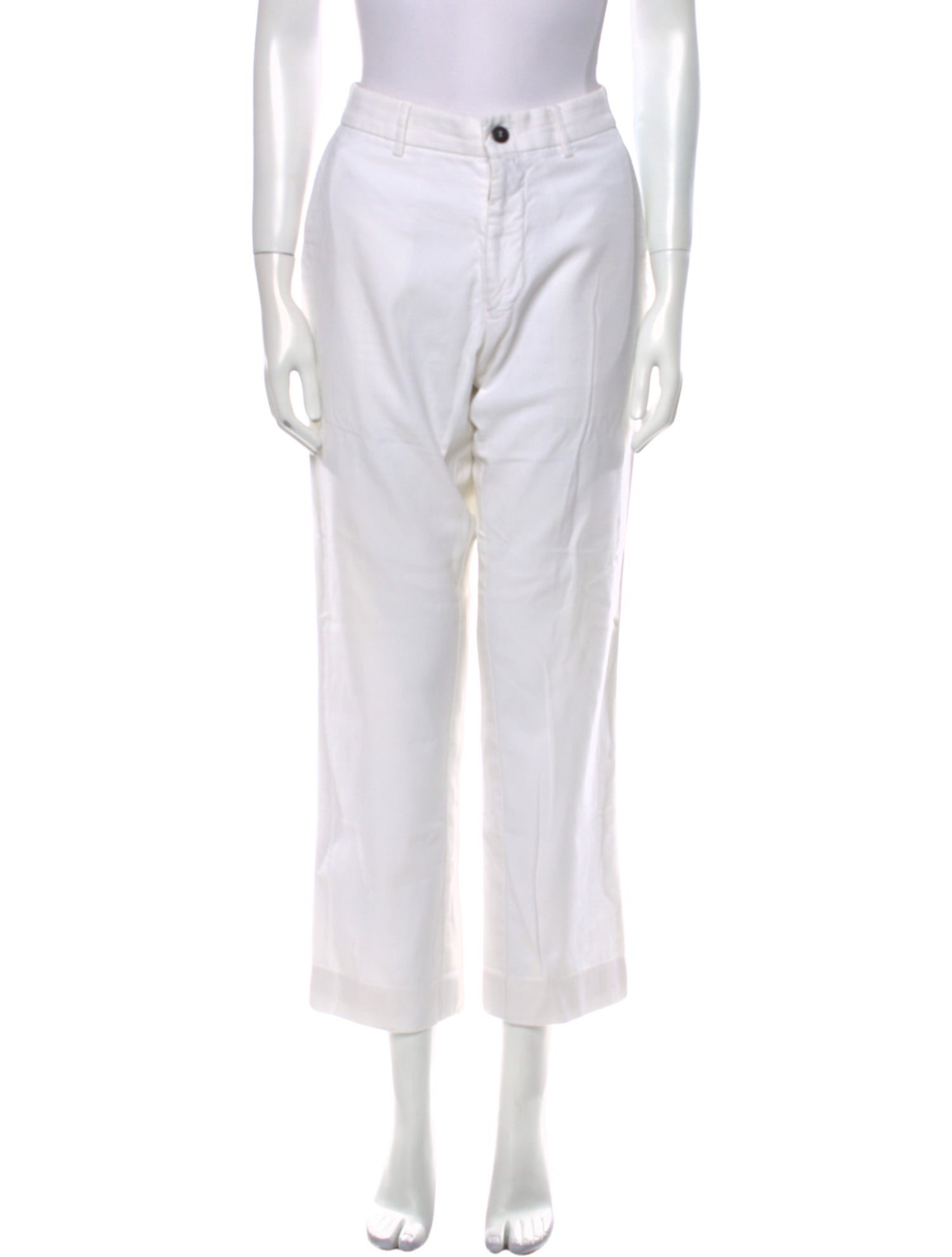 Giorgio Armani Mid-Rise Straight Leg Jeans