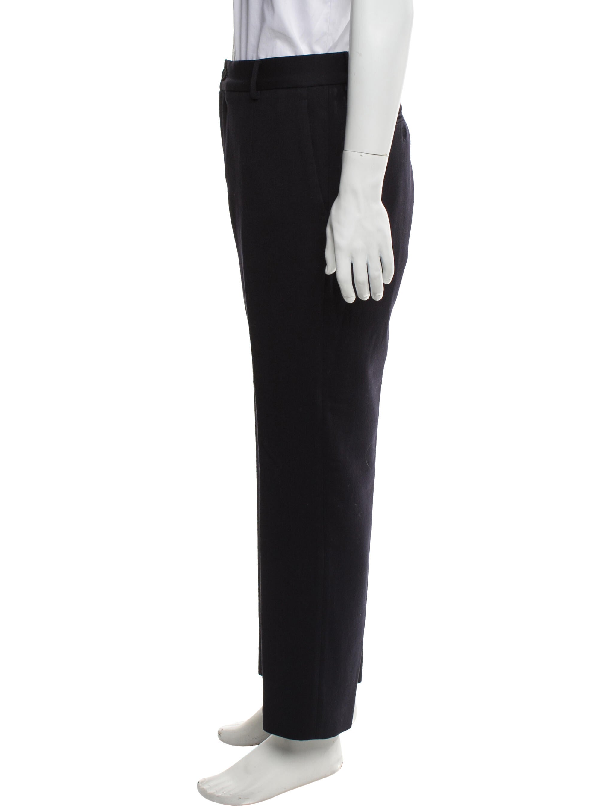 Giorgio Armani Virgin Wool Dress Pants