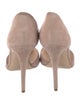 Giorgio Armani Suede D'Orsay Pumps