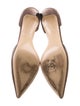 Giorgio Armani Suede D'Orsay Pumps