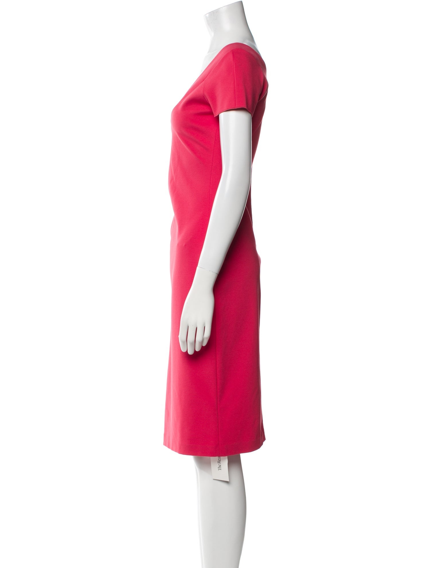 Giorgio Armani V-Neck Knee-Length Dress