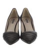 Giorgio Armani Leather D'Orsay Pumps