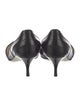 Giorgio Armani Leather D'Orsay Pumps