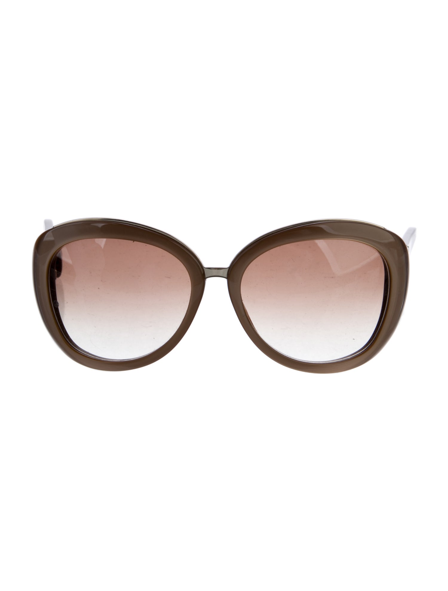 Giorgio Armani Oversize Gradient Sunglasses