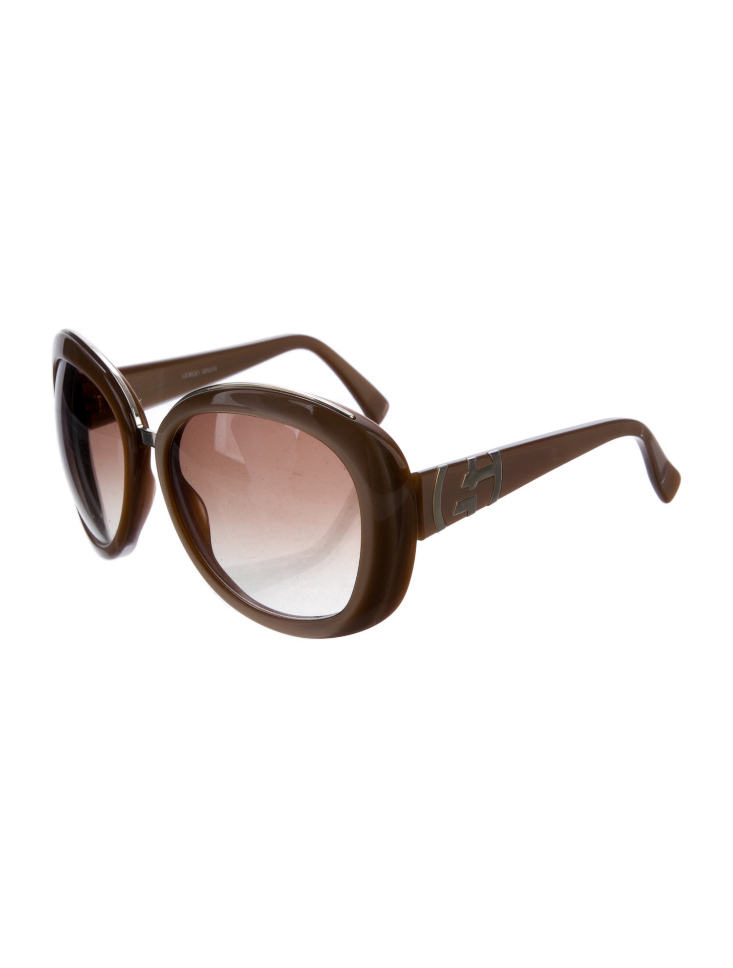 Giorgio Armani Oversize Gradient Sunglasses
