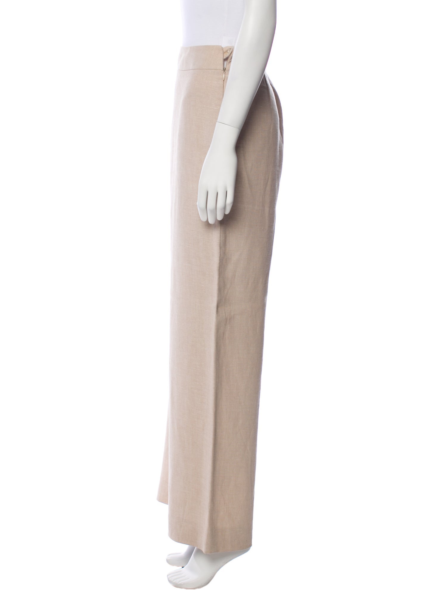 Giorgio Armani Linen Wide Leg Pants