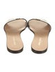 Giorgio Armani Leather Slides
