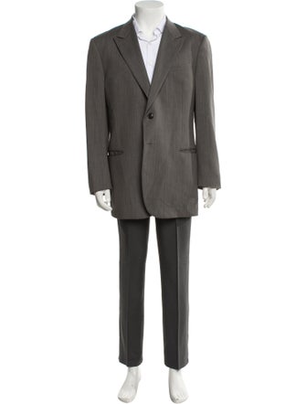 Giorgio Armani Wool Striped Blazer