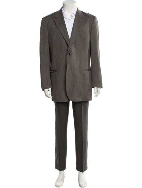 Giorgio Armani Wool Striped Blazer