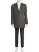 Giorgio Armani Wool Striped Blazer