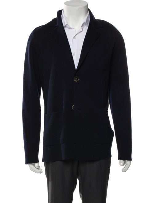 Giorgio Armani Virgin Wool Peacoat