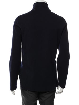 Giorgio Armani Virgin Wool Peacoat