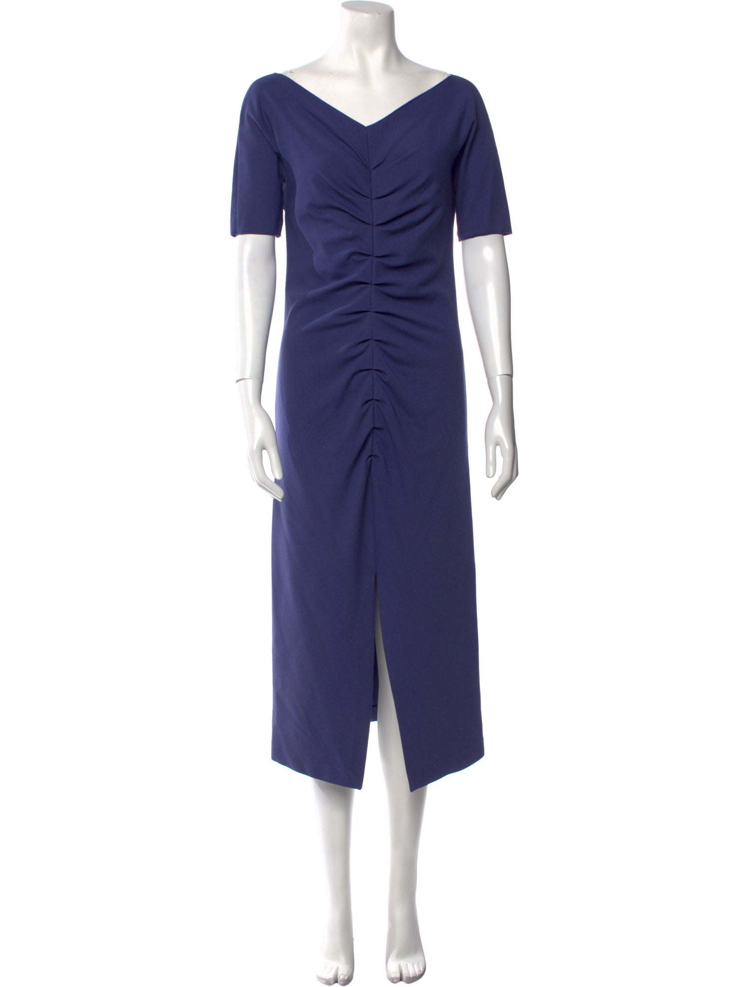 Giorgio Armani V-Neck Long Dress