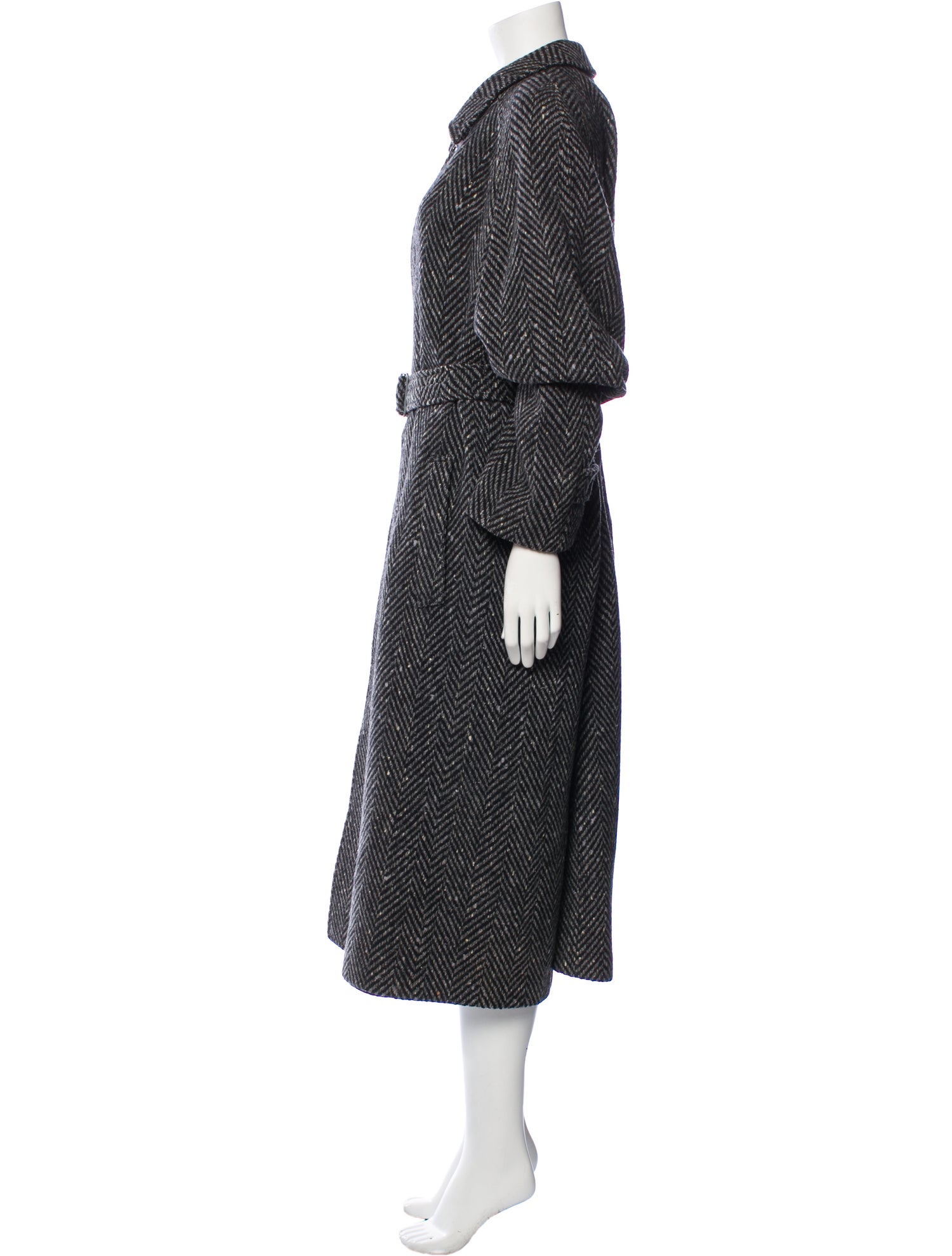 Giorgio Armani Printed Trench Coat