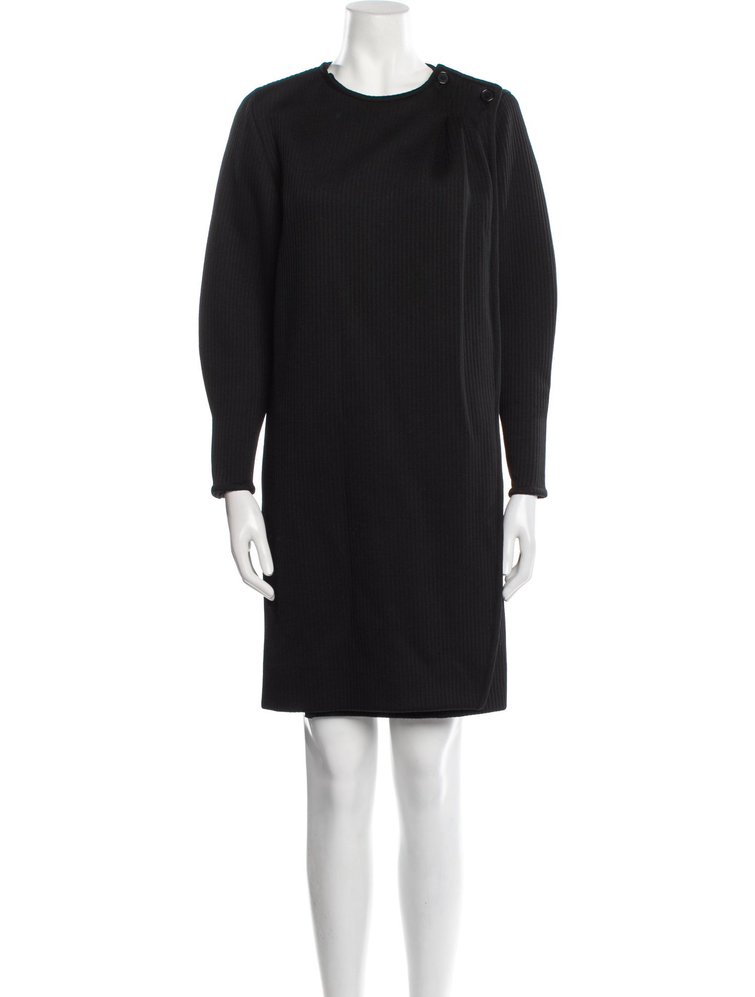 Giorgio Armani Crew Neck Mini Dress