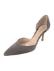 Giorgio Armani Satin D'Orsay Pumps