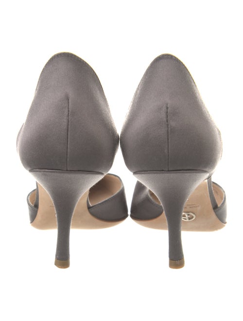 Giorgio Armani Satin D'Orsay Pumps