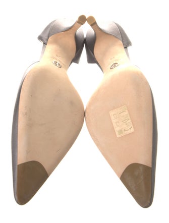 Giorgio Armani Satin D'Orsay Pumps