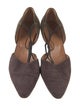 Giorgio Armani Suede T-Strap Pumps