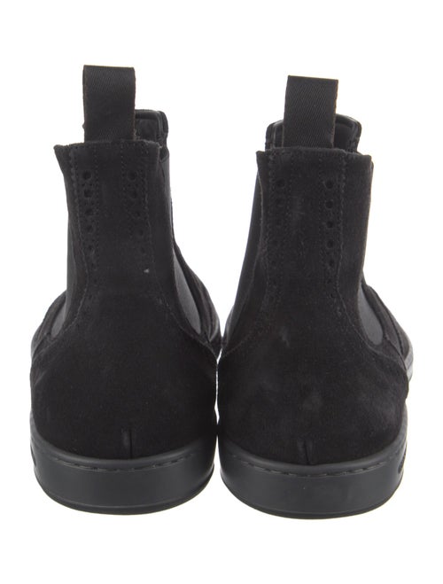 Giorgio Armani Suede Chelsea Boots
