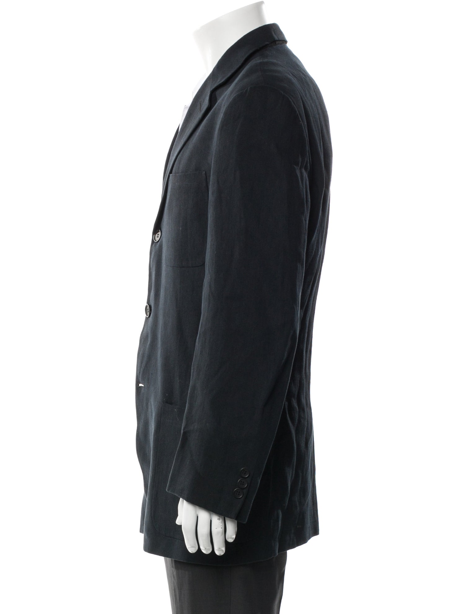 Giorgio Armani Linen Overcoat