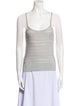 Giorgio Armani Scoop Neck Sleeveless Top