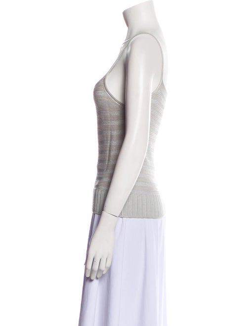 Giorgio Armani Scoop Neck Sleeveless Top