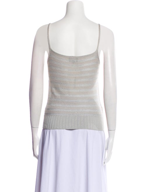 Giorgio Armani Scoop Neck Sleeveless Top