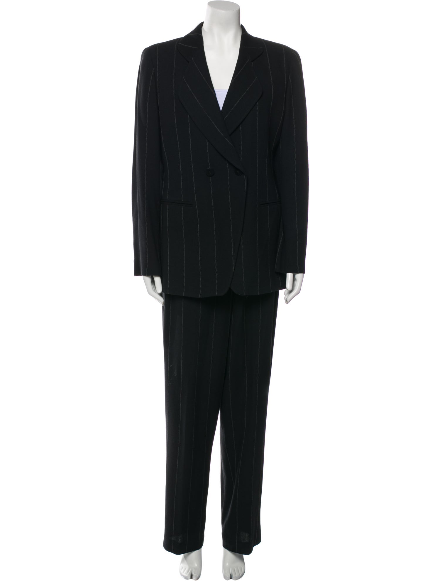 Giorgio Armani Striped Pantsuit