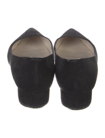 Giorgio Armani Suede Flats