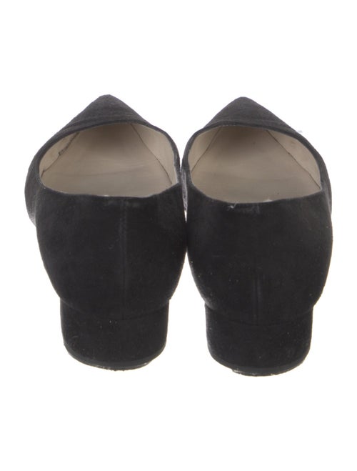 Giorgio Armani Suede Flats