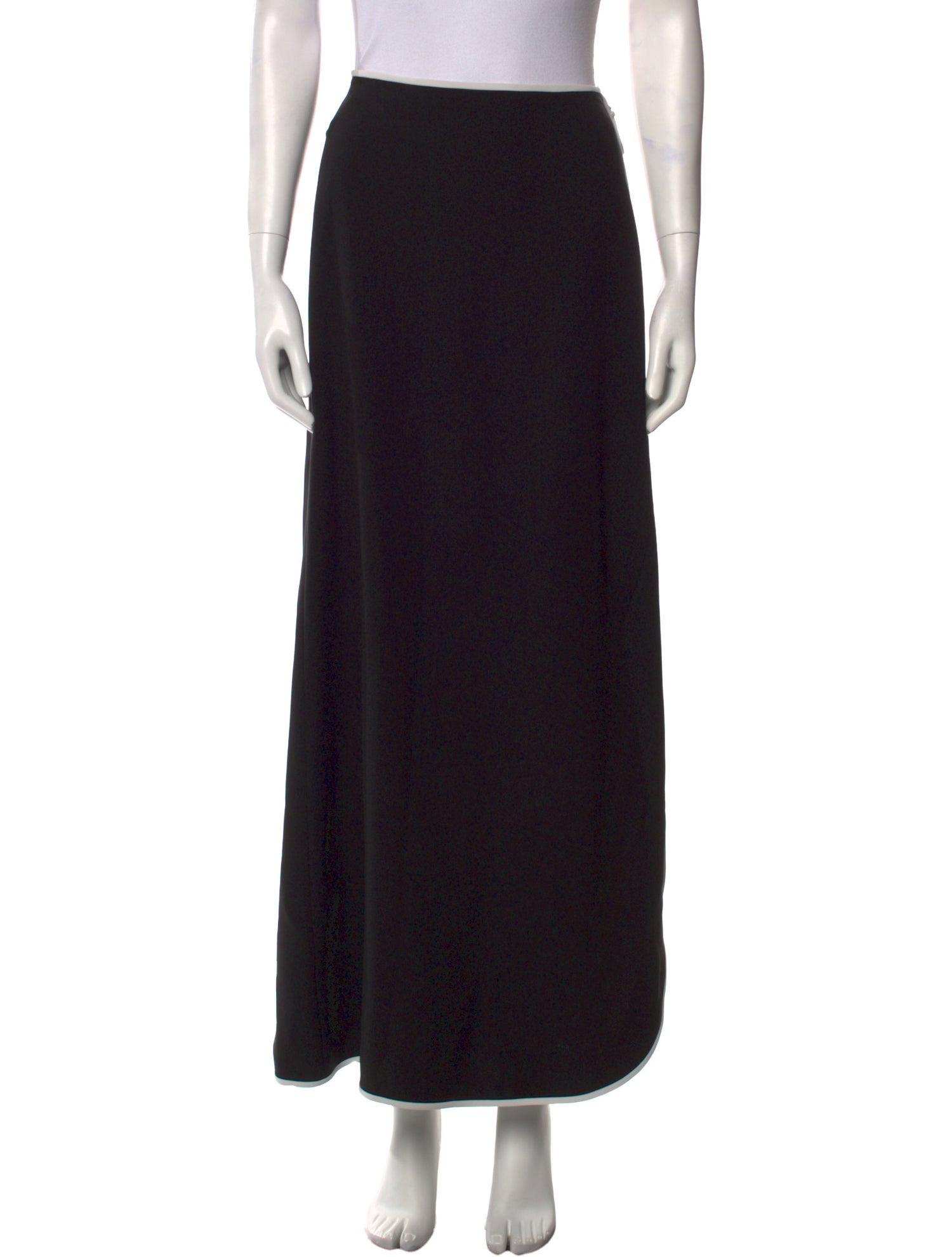 Giorgio Armani Silk Long Skirt