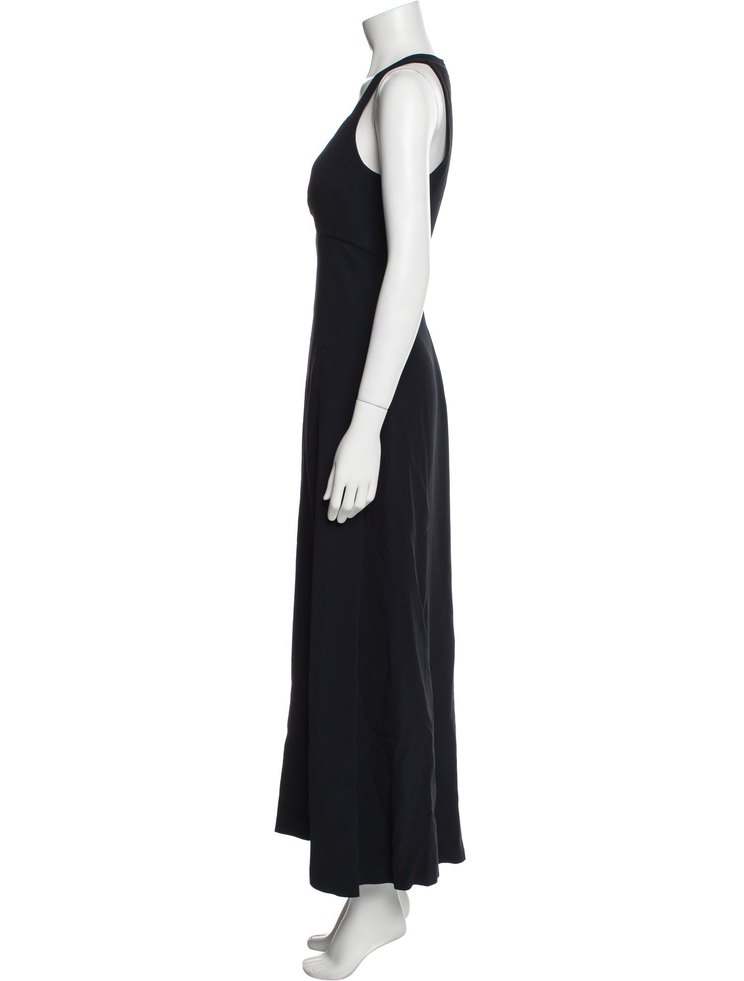 Giorgio Armani V-Neck Long Dress