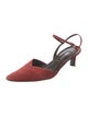 Giorgio Armani Suede Slingback Pumps