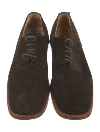 Giorgio Armani Suede Derby Shoes