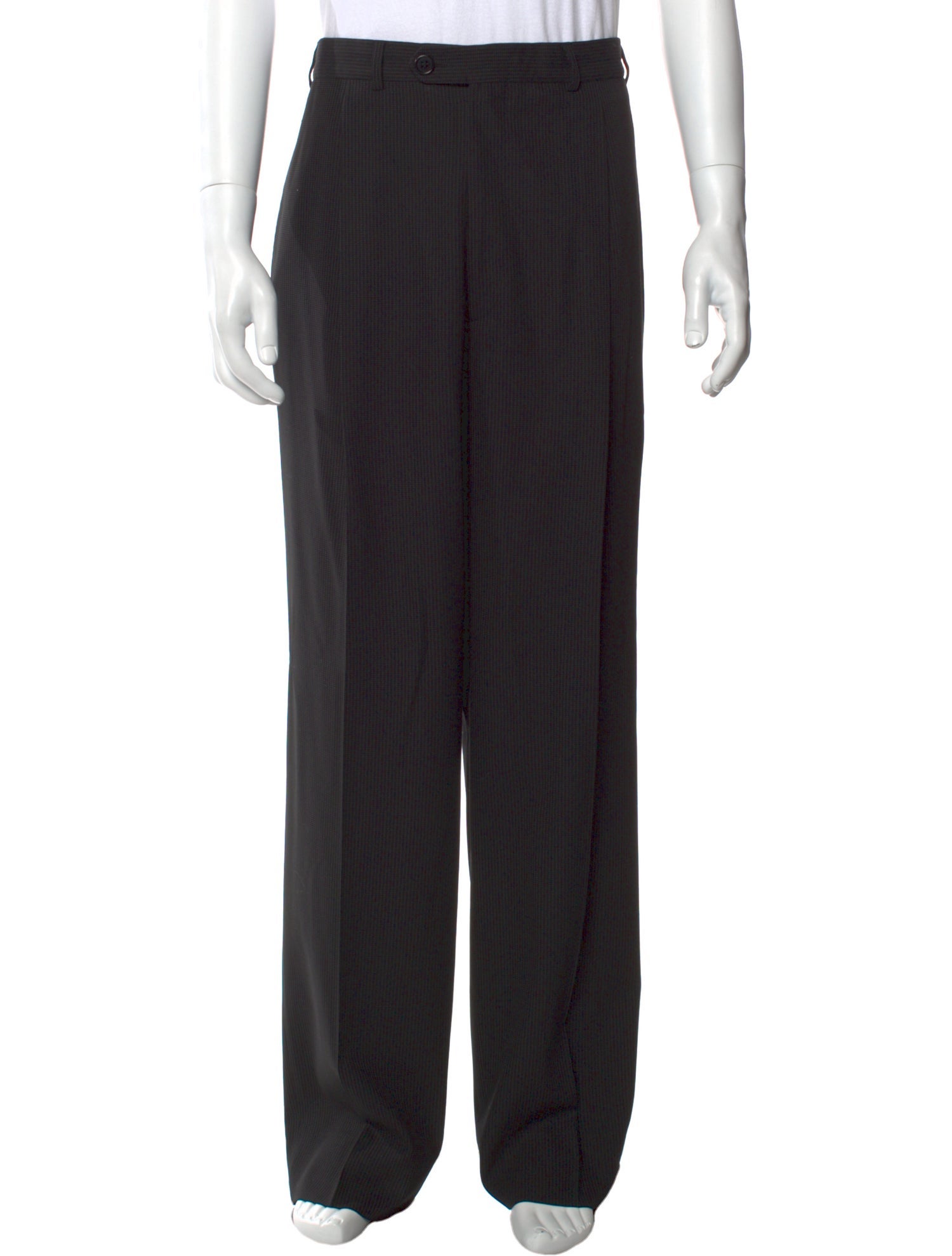 Giorgio Armani Leather Dress Pants