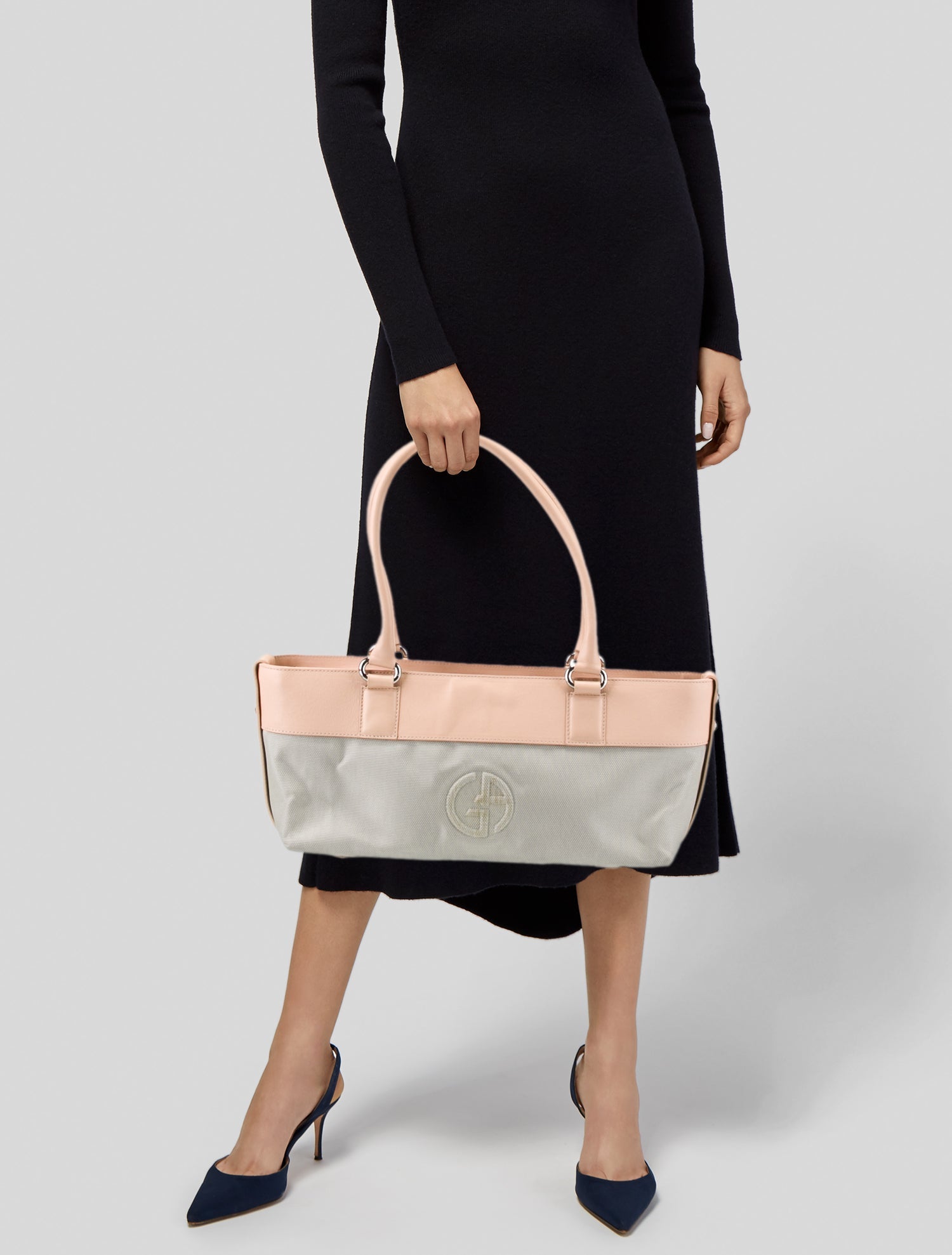 Giorgio Armani Leather Shoulder Bag