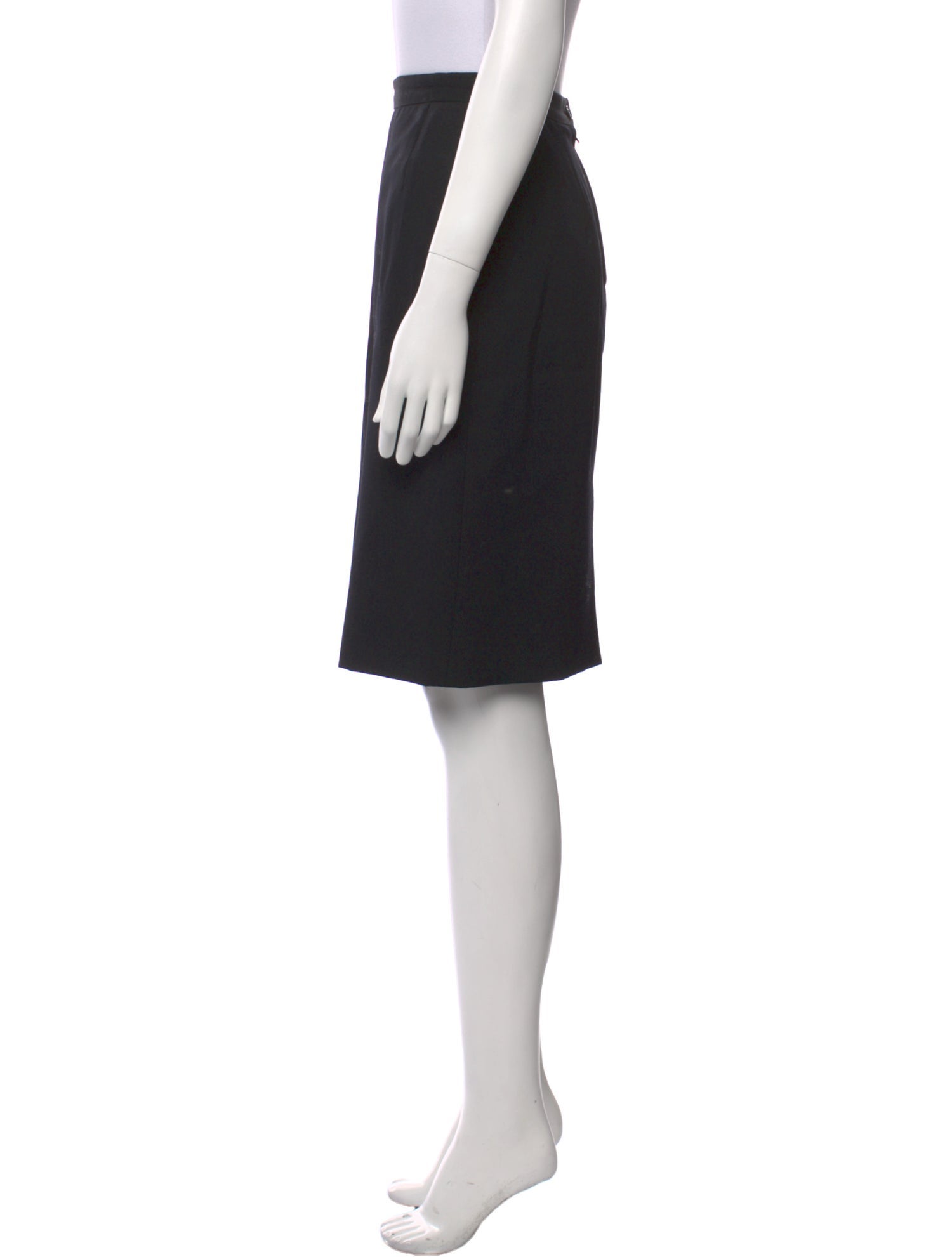 Giorgio Armani Wool Knee-Length Skirt