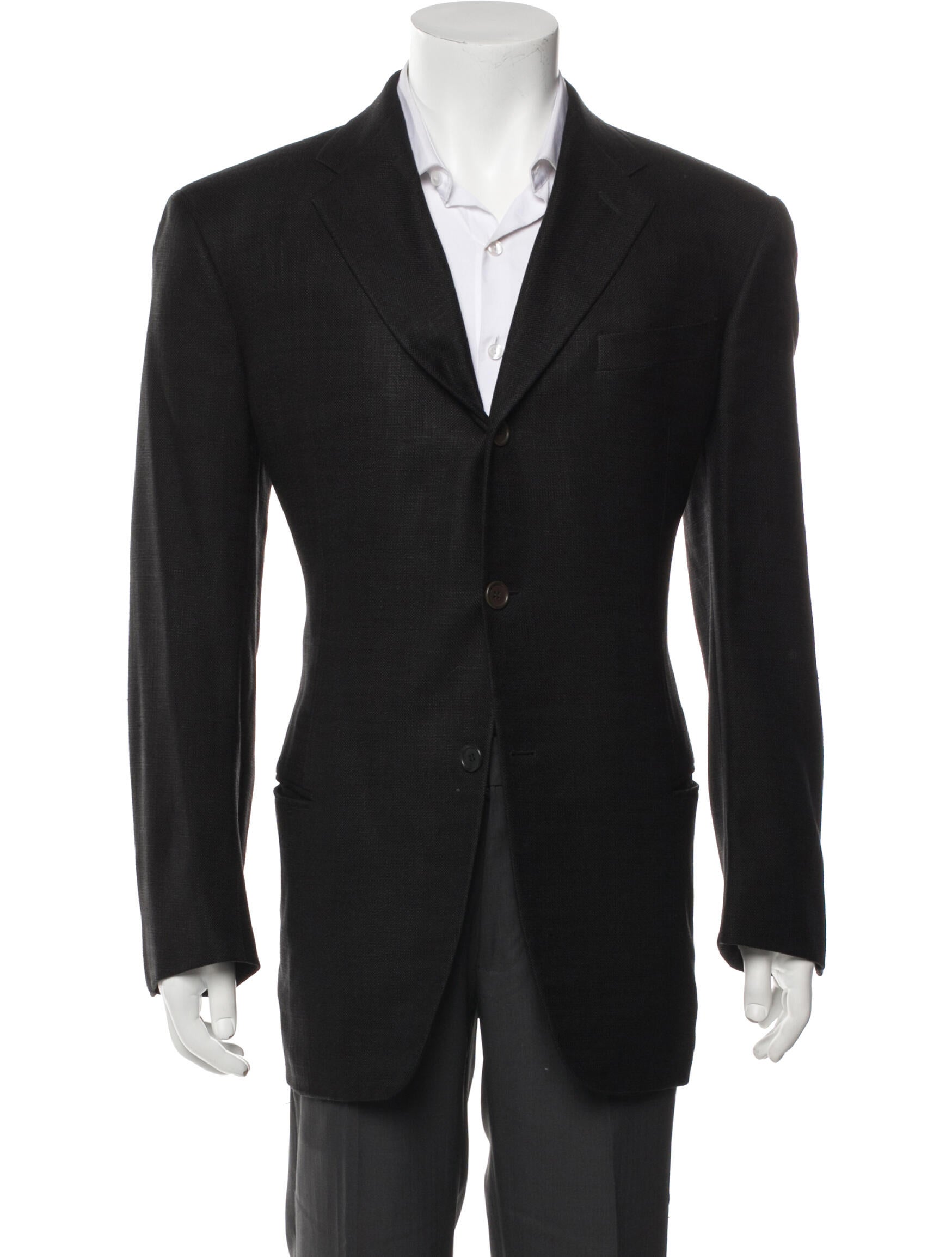 Giorgio Armani Silk Peacoat