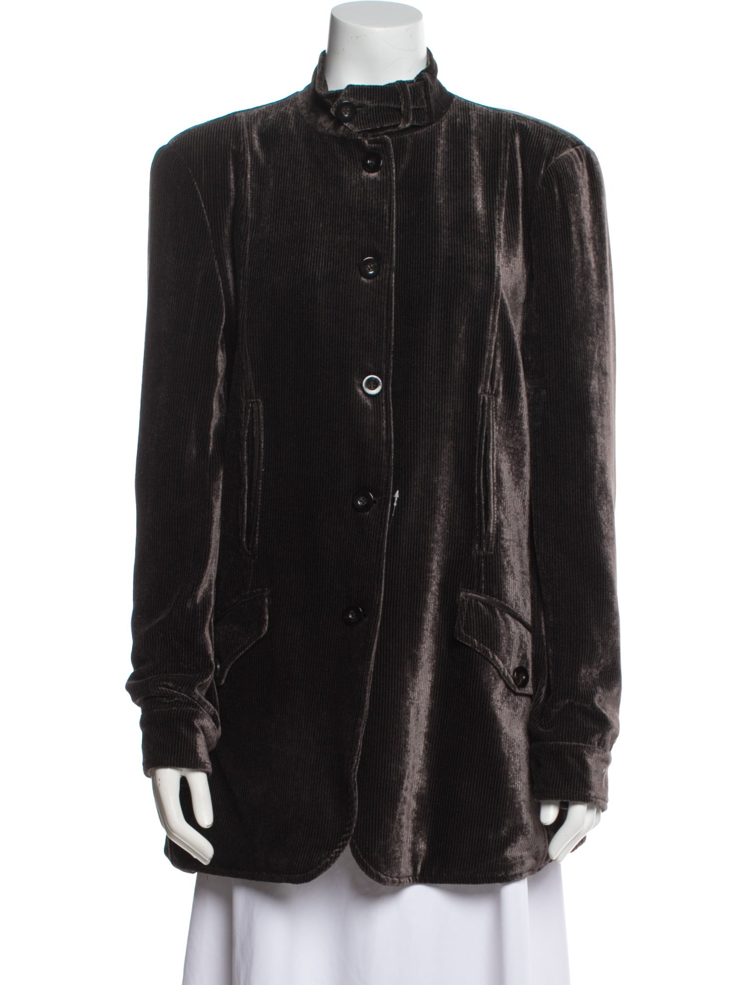 Giorgio Armani Leather Evening Jacket